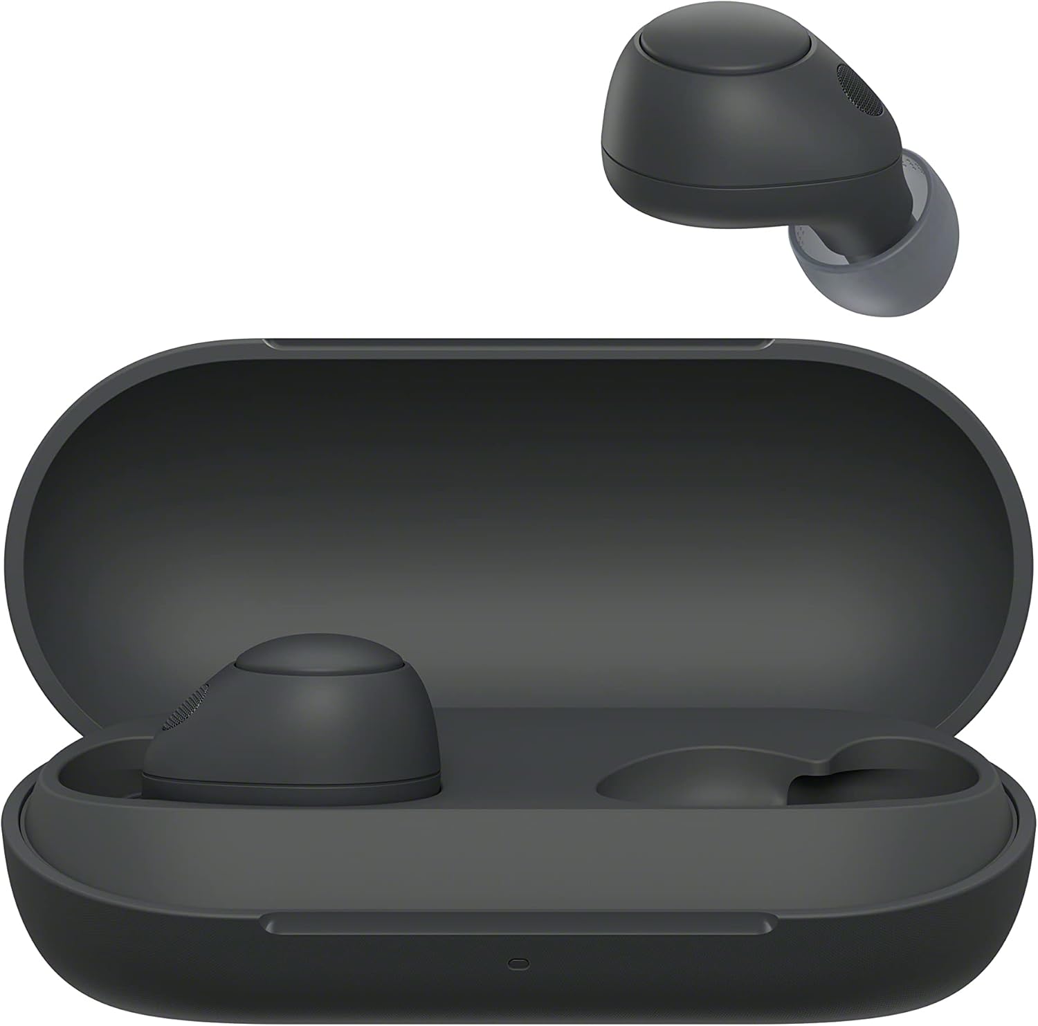Sony WF-C700N wireless, Bluetooth, noise-cancelling headphones (small, lightweight headphones with Bluetooth multipoint connection, IPX4, up to 20h battery life, fast charging, iOS & Android) Black