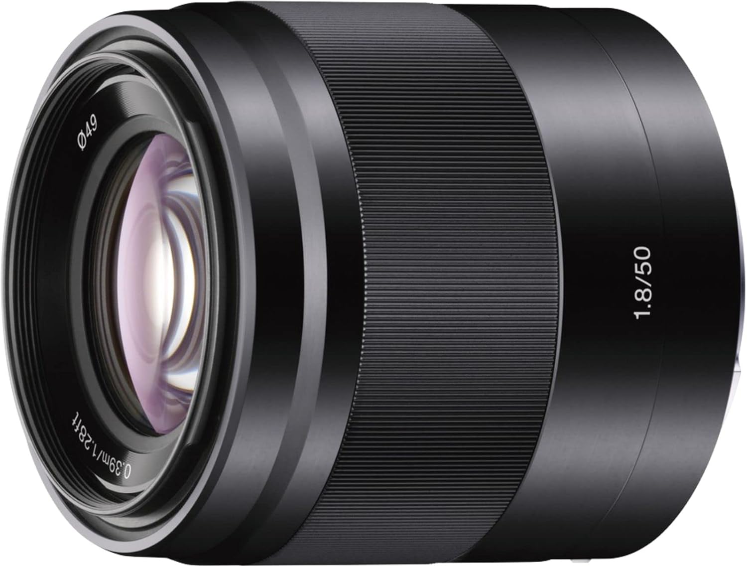Sony SEL-50F18 Portrait Lens (Prime Focal Length, 50 mm, F1.8, APS-C, Suitable for A6700, A6600, A6400, A6100, ZVE10, E-Mount) Black