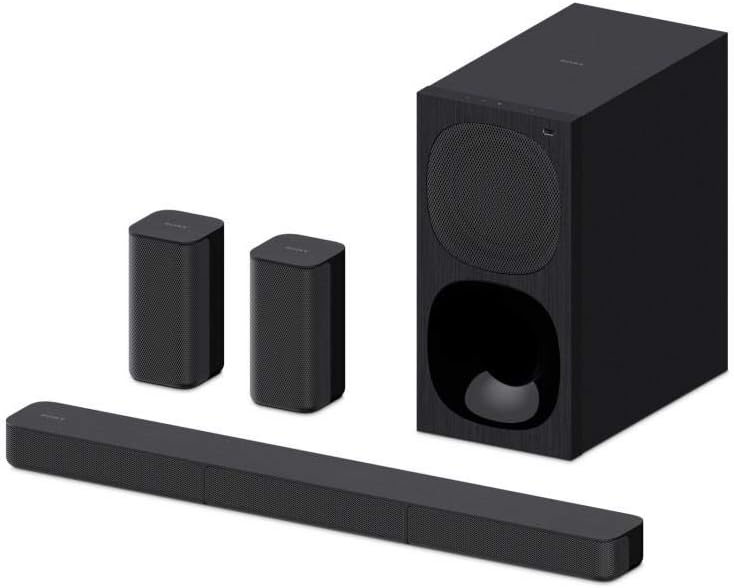 Sony HT-S20R 5.1ch 400W Soundbar for TV with wired subwoofer and rear speaker with Bluetooth
