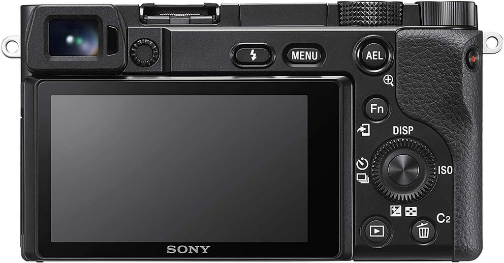 Sony Alpha 6100 | APS-C mirrorless camera with Sony 16-50mm f/3.5-5.6 power zoom lens (Fast 0.02s AF, Eye-Detection AF for humans and animals, 4K movie recording, and tilting display)