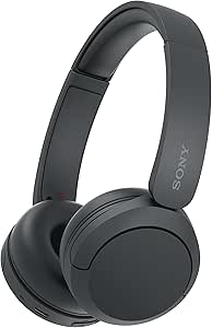 Sony WH-CH520 Wireless Bluetooth Headphones - Up to 50 hours of battery life with fast charging, On-Ear Model - Black