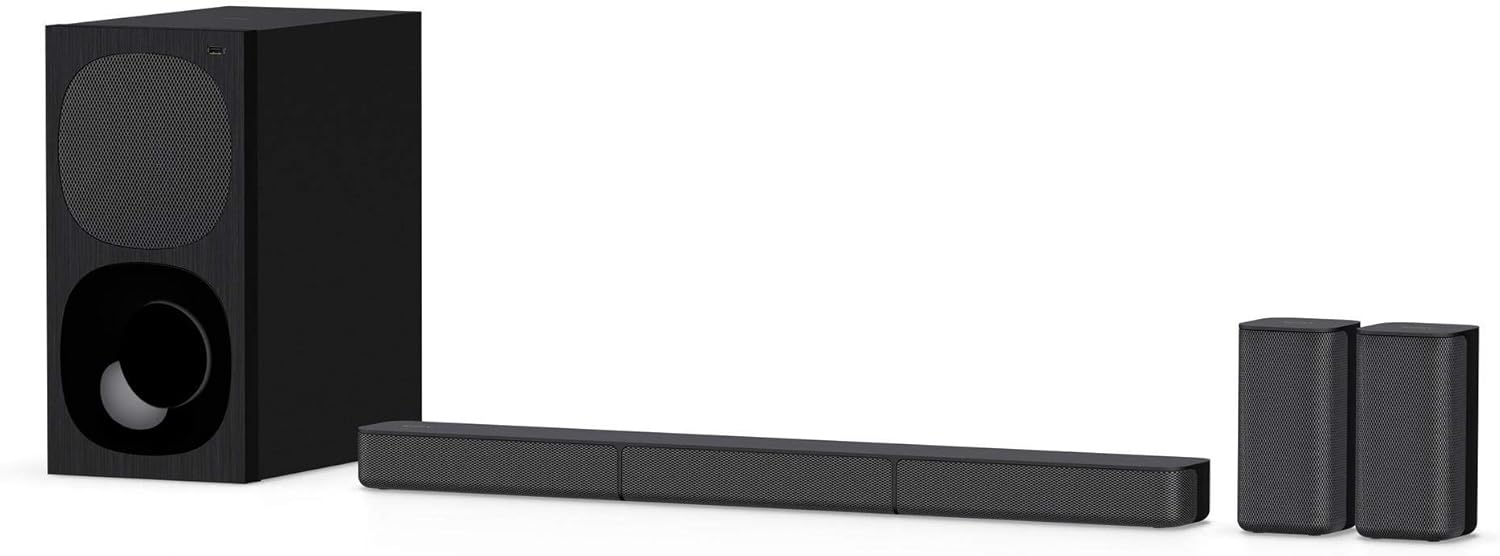 Sony HT-S20R 5.1ch 400W Soundbar for TV with wired subwoofer and rear speaker with Bluetooth