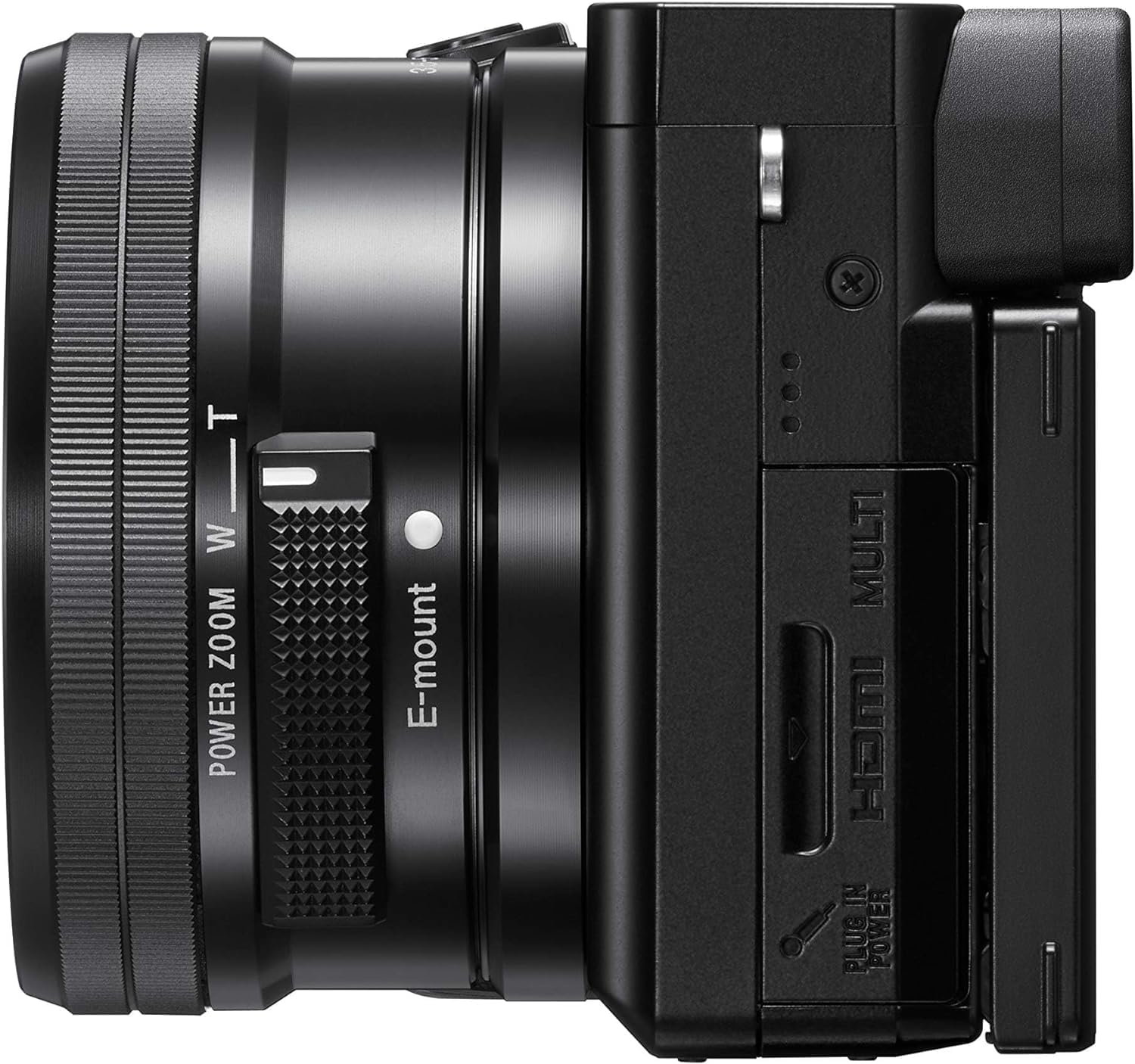 Sony Alpha 6100 | APS-C mirrorless camera with Sony 16-50mm f/3.5-5.6 power zoom lens (Fast 0.02s AF, Eye-Detection AF for humans and animals, 4K movie recording, and tilting display)