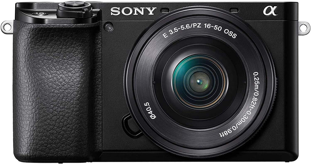 Sony Alpha 6100 | APS-C mirrorless camera with Sony 16-50mm f/3.5-5.6 power zoom lens (Fast 0.02s AF, Eye-Detection AF for humans and animals, 4K movie recording, and tilting display)